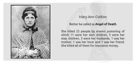 26 interesting facts about mary ann cotton|pictures of mary ann cotton.